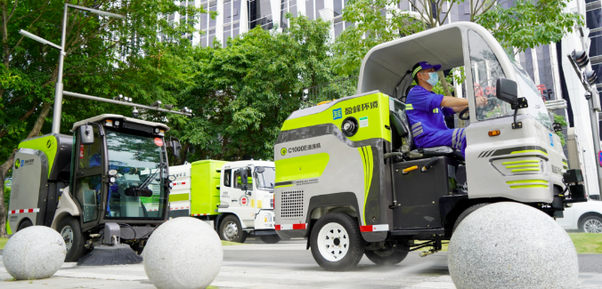 智慧环卫技术加持，cq9电子环境助力深圳数字抗疫